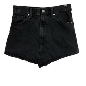 Levi's High Waisted Mom Shorts Womens Size 28